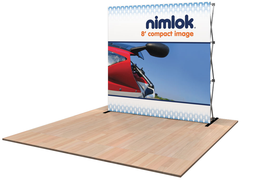 compact image 8ft tension fabric display